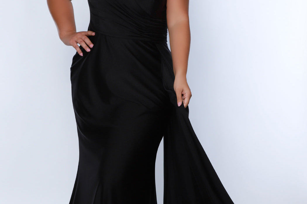 Curvy Plus Size Aline Prom Dress