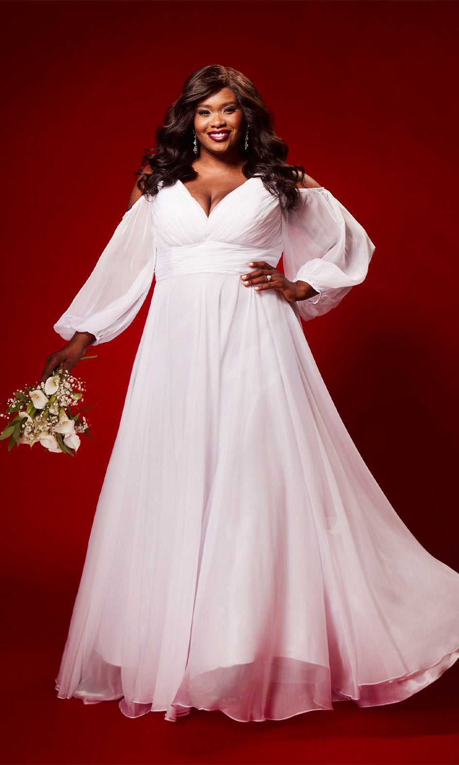 Size 30 wedding shop dress with sleeves