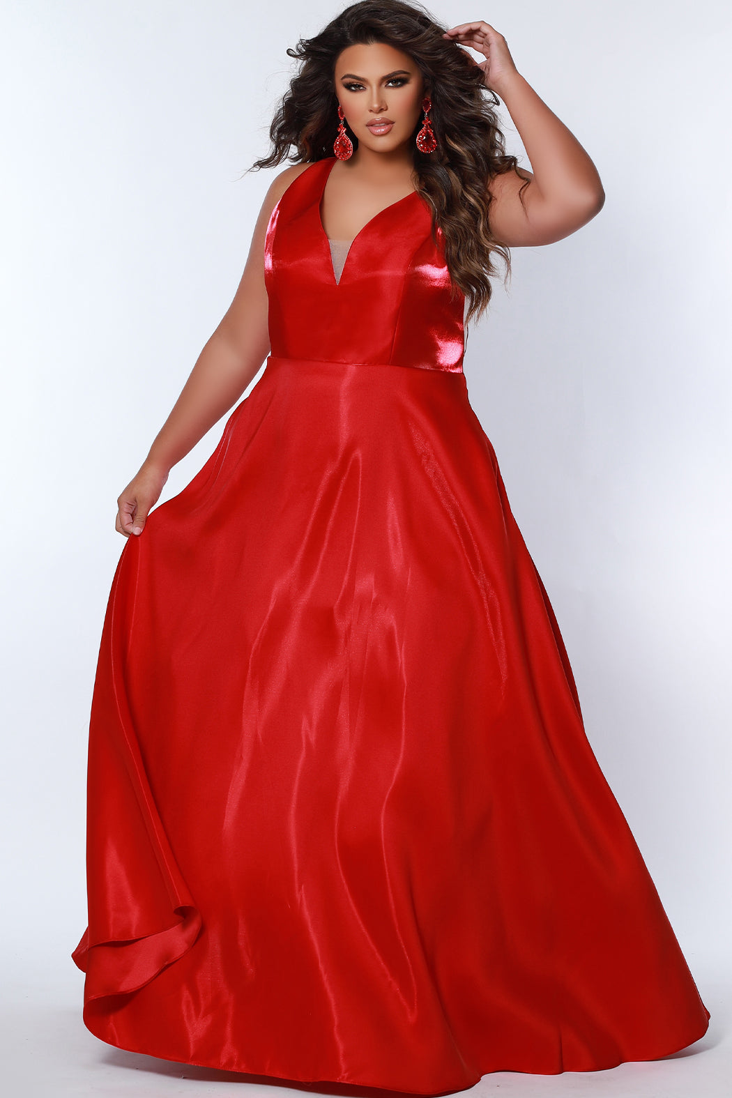 Affordable evening deals dresses plus size