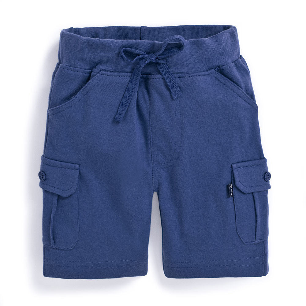 jersey cargo shorts