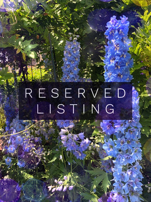 RESERVED LISTING - random.is.my.middle.name
