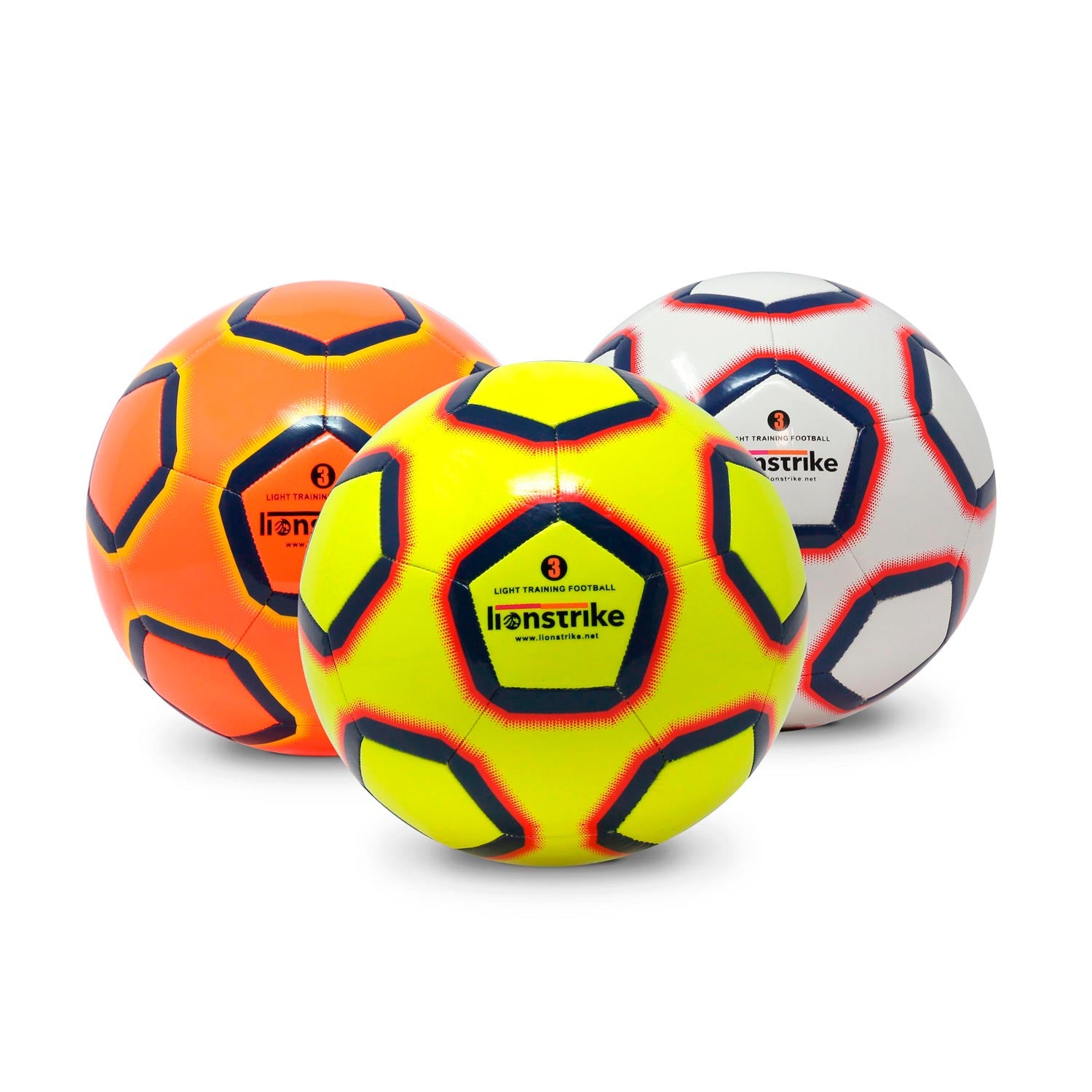 Lionstrike Size 3 Lite Football Lightweight Training Football For Bo