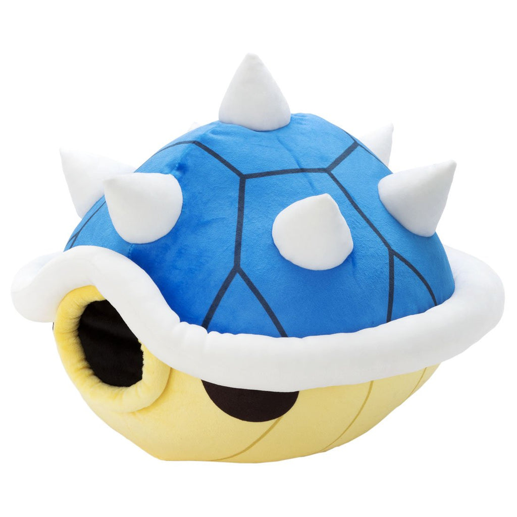 Mario Kart Club Mocchi Mocchi Blue Shell Plush Stuffed Toy Jeux Cerberus Games