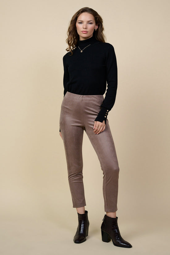Faux Leather High Waist Pants – SKIES ARE BLUE