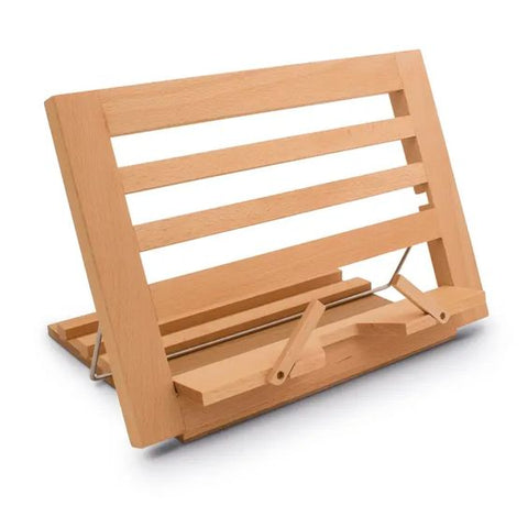 wooden reading stand