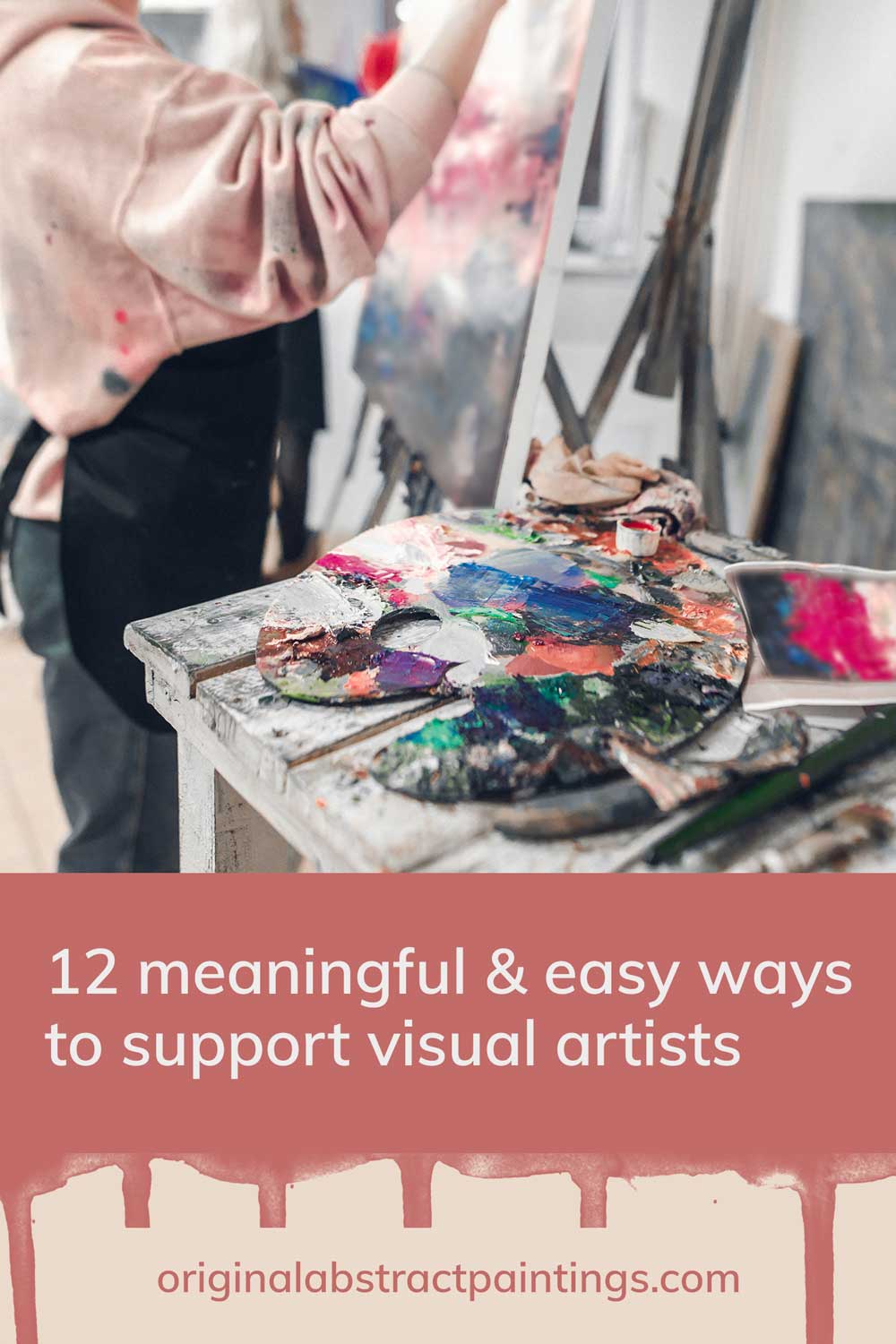 12 meaningful & easy ways to support visual artists - art blog post by Jayne Leighton Herd