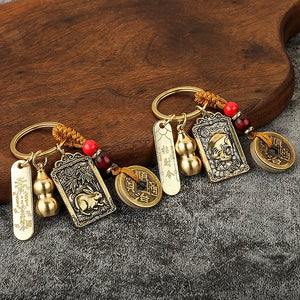 Fengshui  Zodiac Gourd Keychain - Project Yourself