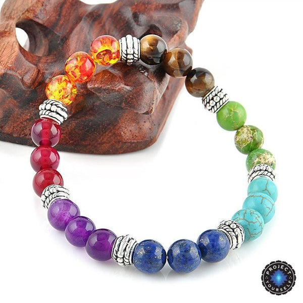 7 Chakra Healing Crystals Bracelet Project Yourself