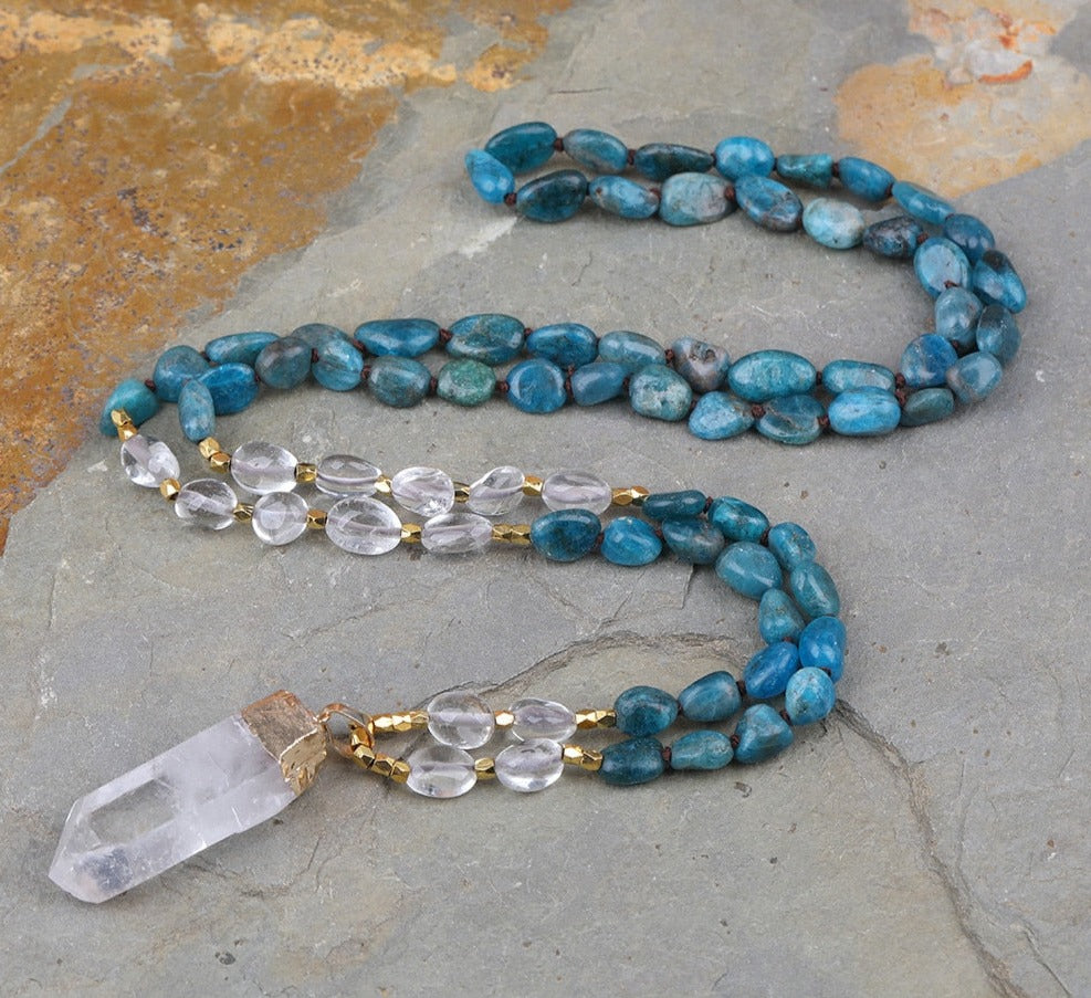 Spiritual Guidance Apatite Mala