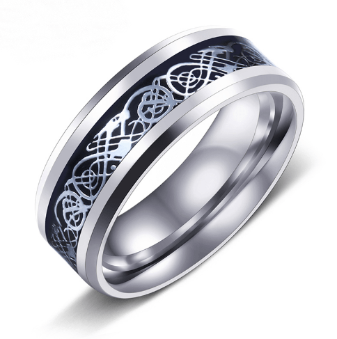 Dragon Titanium Ring - Project Yourself