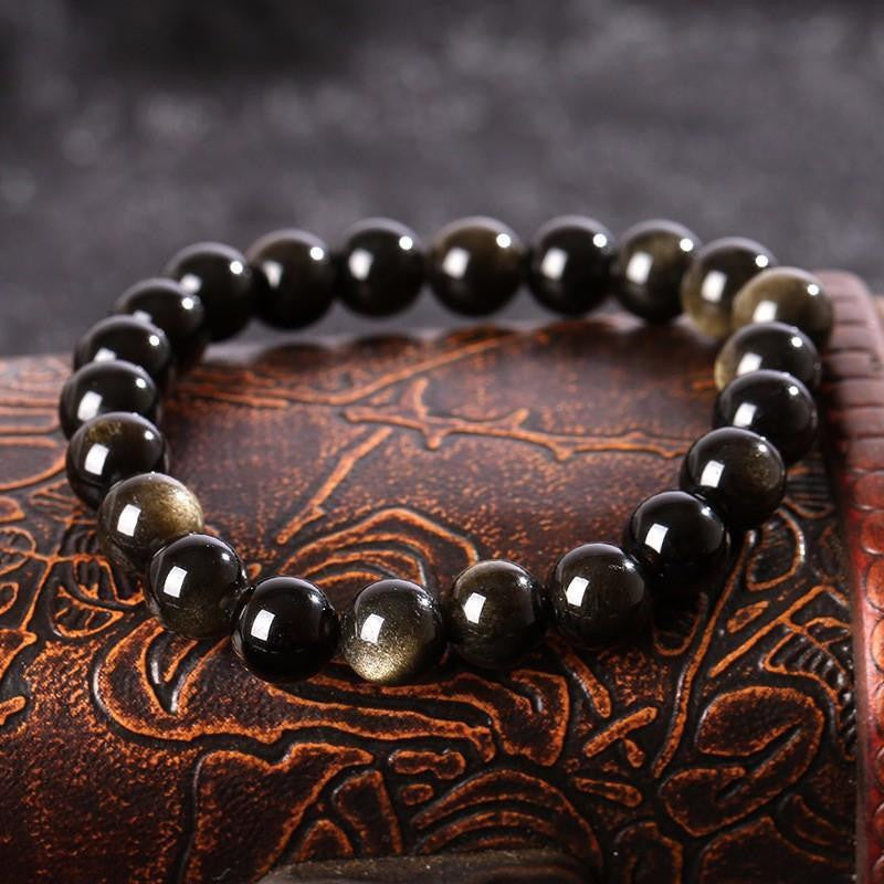 Natural Golden Obsidian Bracelet - Project Yourself