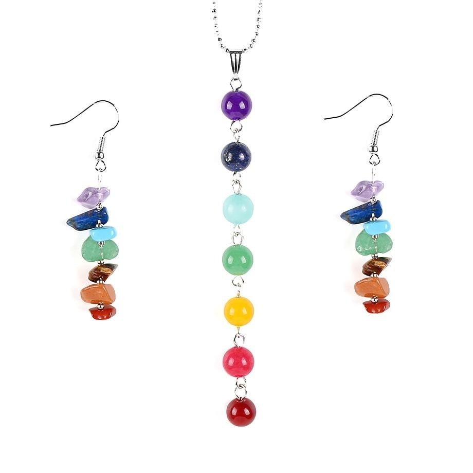 Seven Chakra Reiki Healing Jewelry Set – Project Yourself