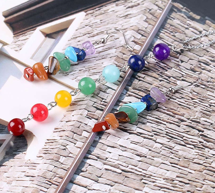 Seven Chakra Reiki Healing Jewelry Set – Project Yourself