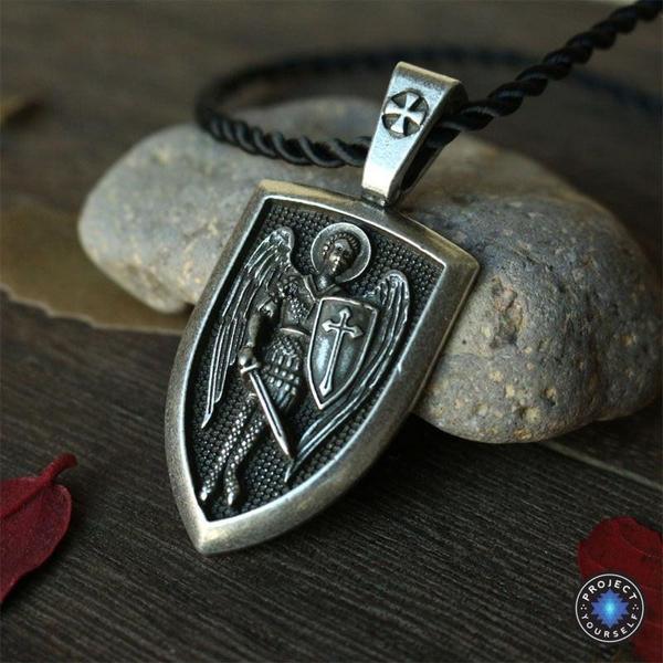 silver st michael necklace