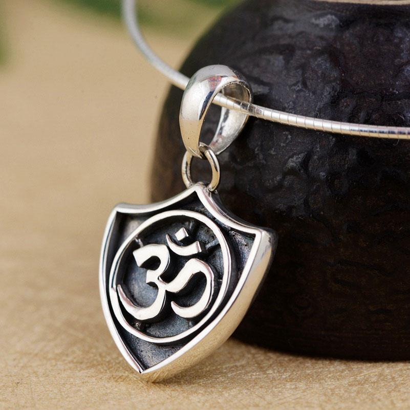 Sterling Silver Om Herald Pendant – Project Yourself
