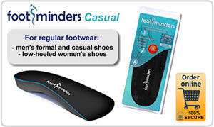 Footminders Casual Orthotic Insoles