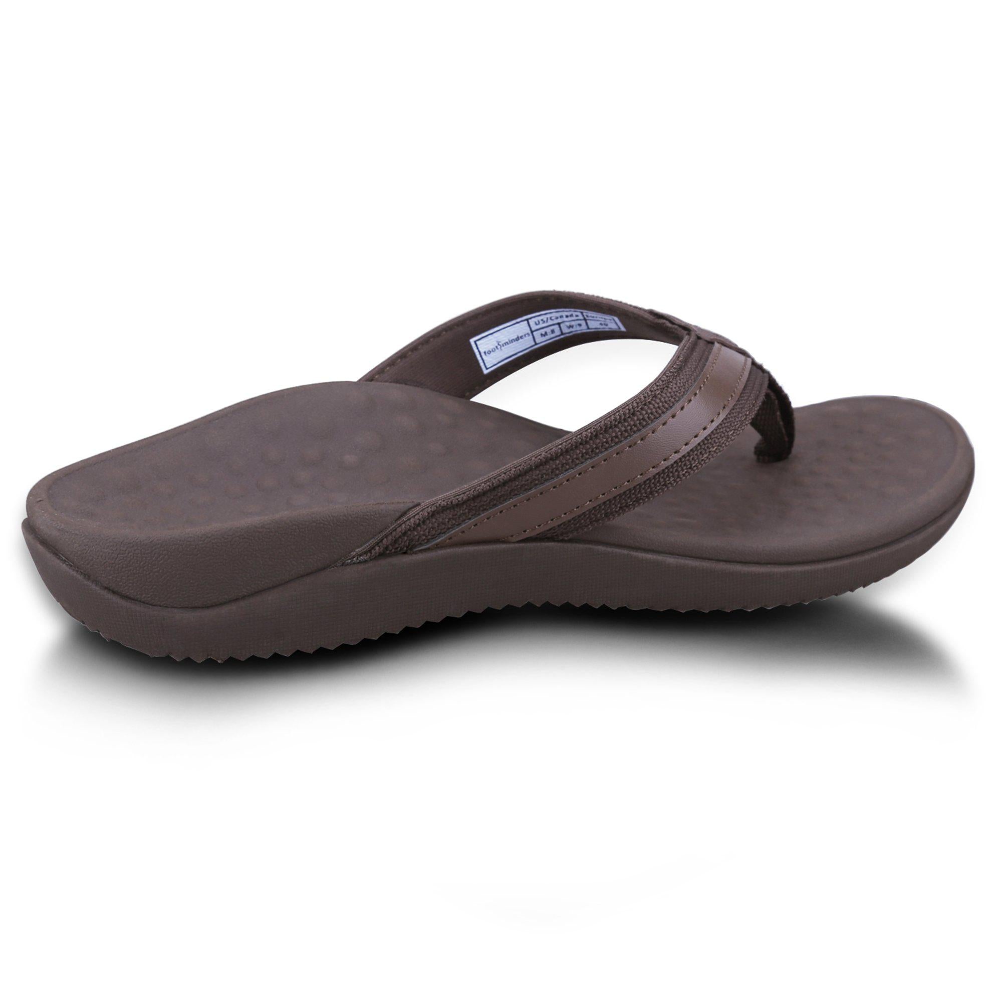 arch support flip flops