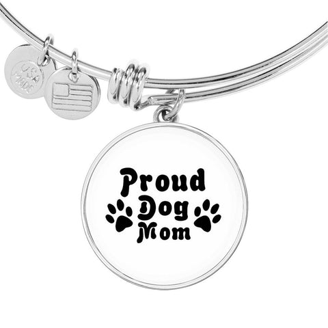 proud dog mom necklace
