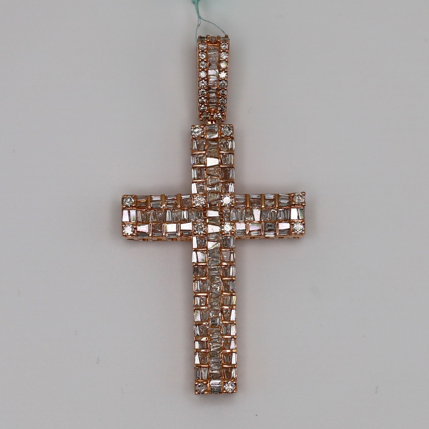 Diamond Cross Pendant - imakegrillz.com product image