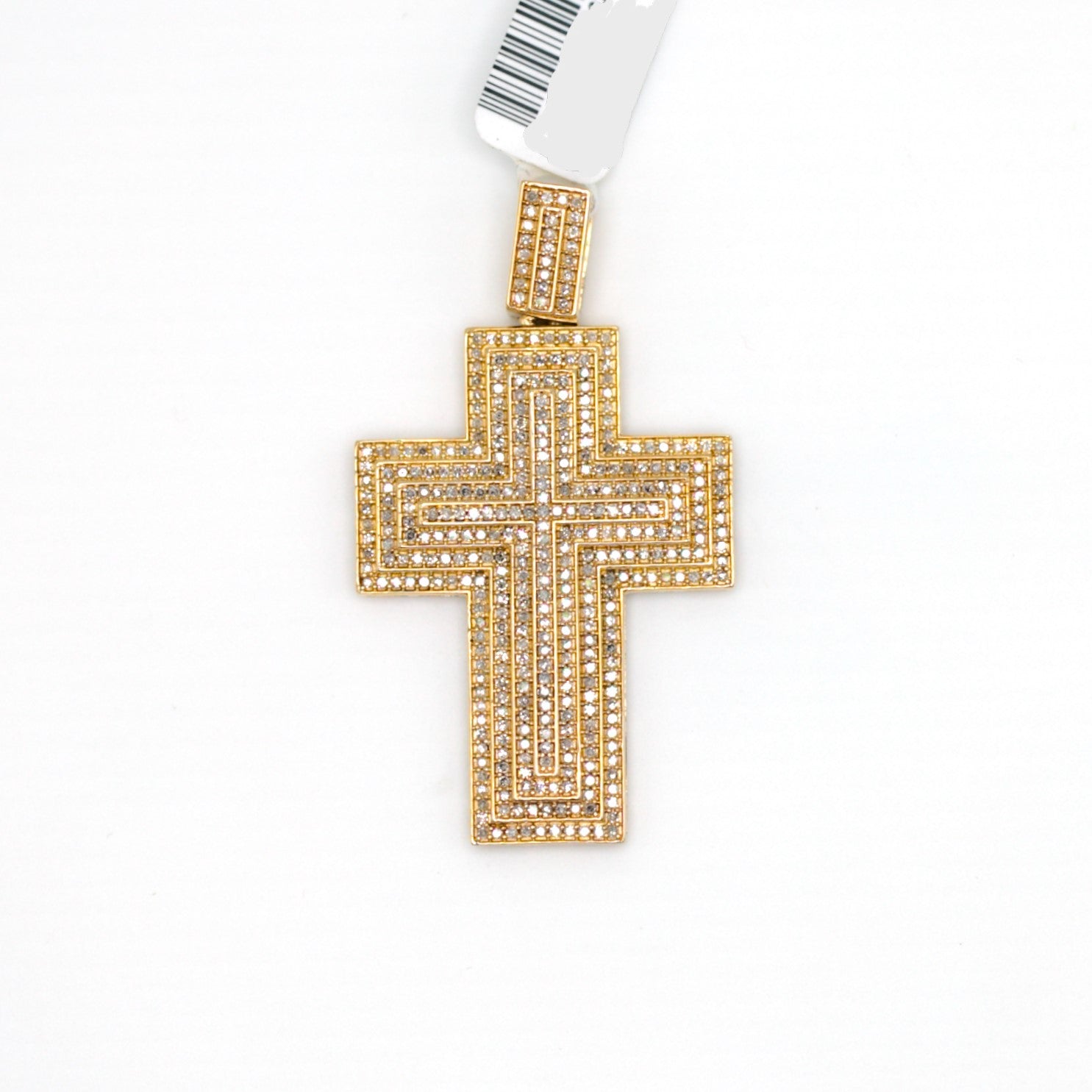 Diamond Cross Pendant - imakegrillz.com product image