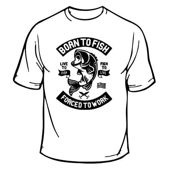 Born to Fish T Shirt 