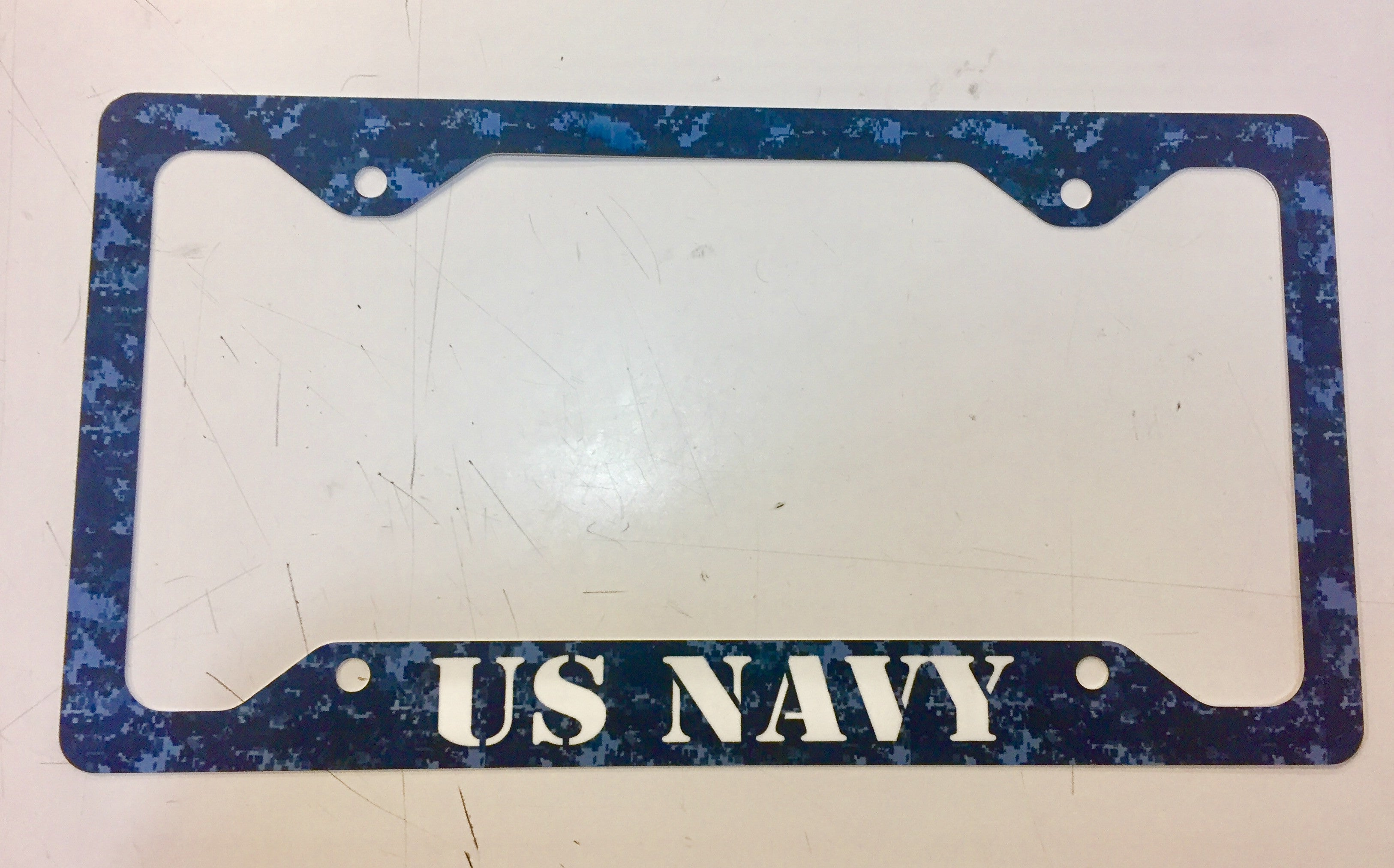 U.S. Navy Camo License Plate Frame