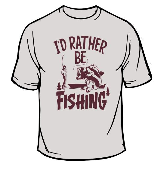 Bass Fishing T-Shirt – Custom Creations