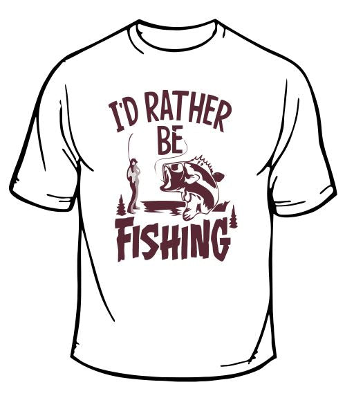 Bass Fishing T-Shirt – Custom Creations