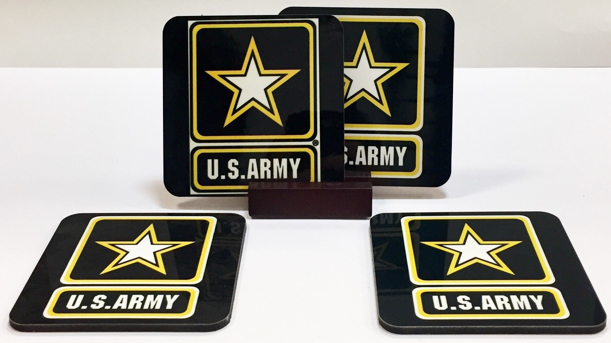 military drink coasters