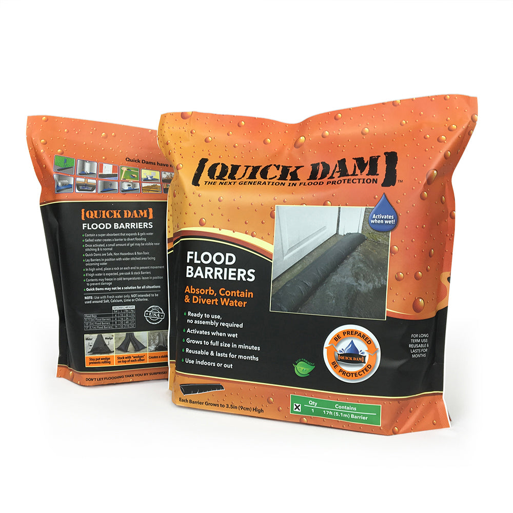 Quick Dam Flood Barrier 17 ft long