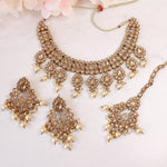 Ikra Necklace set - Golden