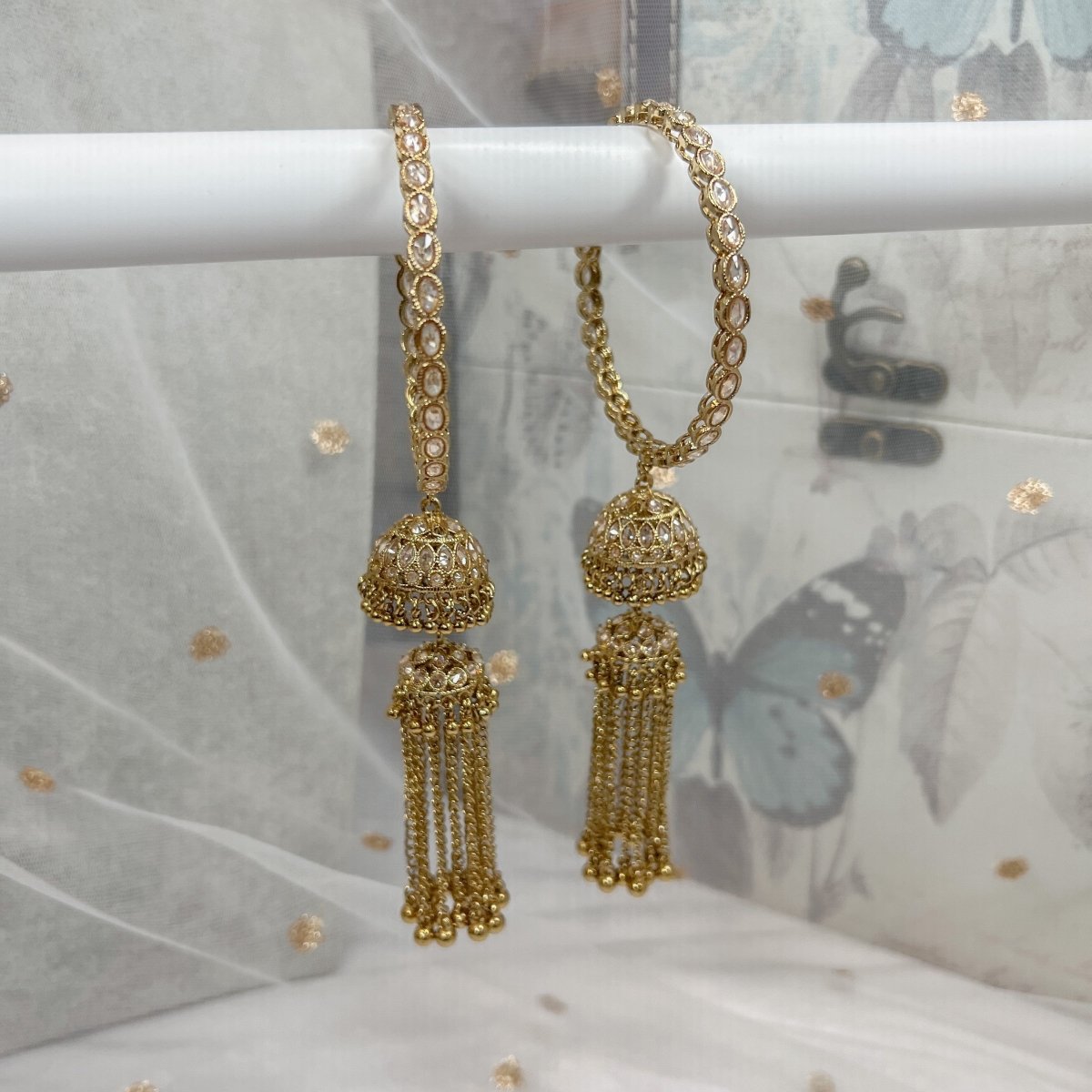 Jabeen Slim Tassel Kaleera - SOKORA JEWELS product image