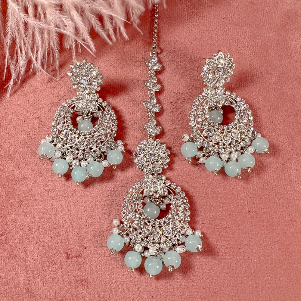 Meera Necklace set - Rose Gold – SOKORA JEWELS