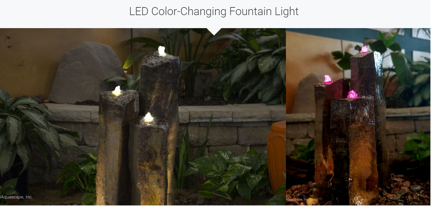 Aquascape Color Changing LED Fountain Light