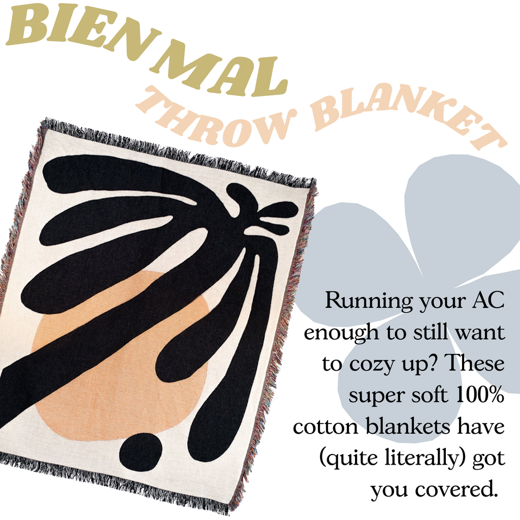 Biren Mal Throw Blanket