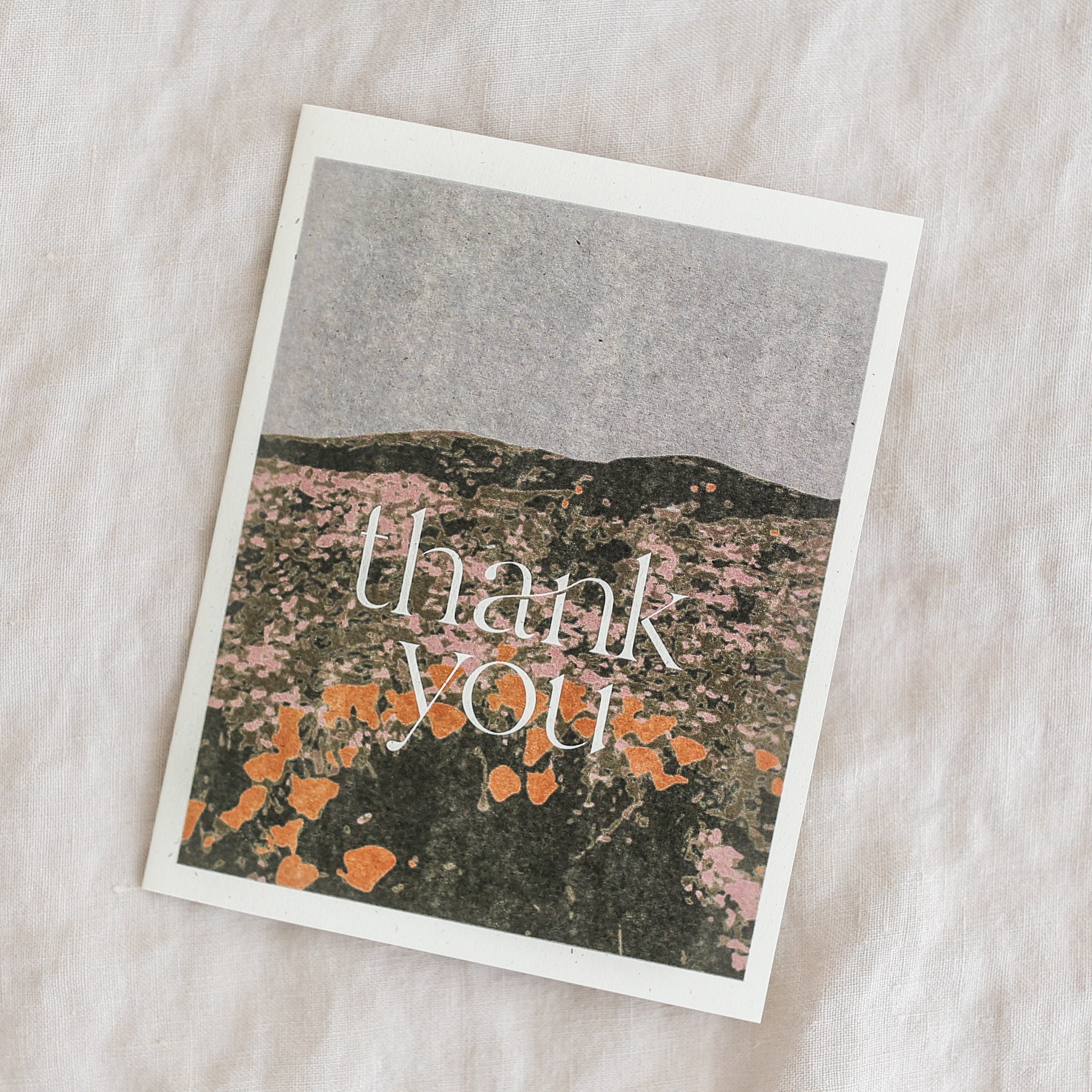 Thank You Poppies Card