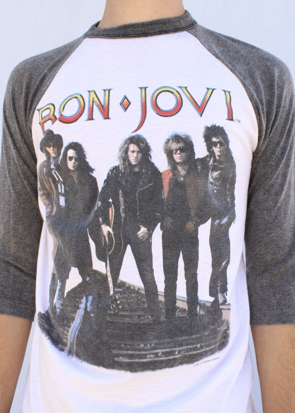 BON JOVI ボンジョヴィ vintage Tシャツ バンドT レア-