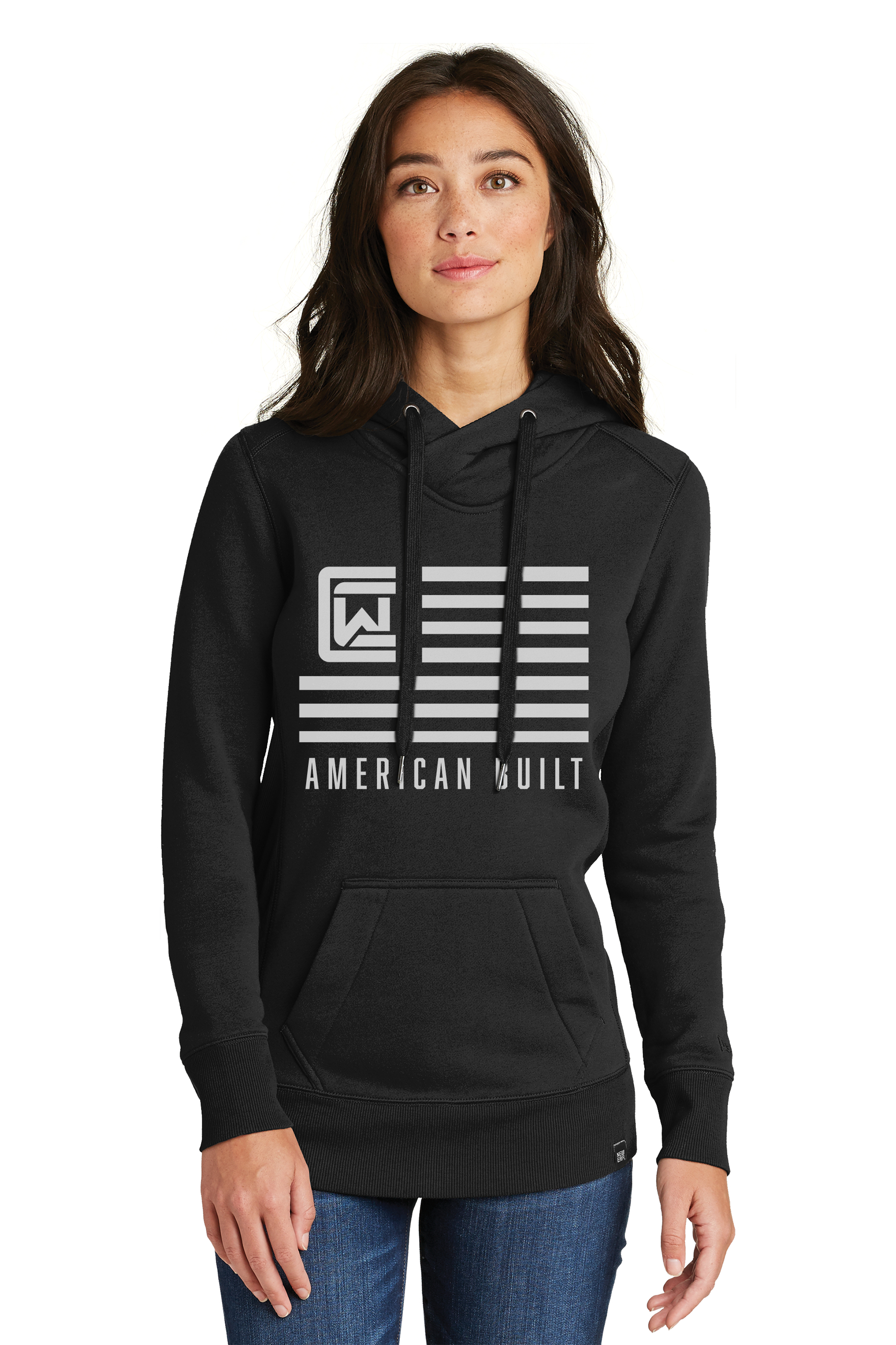 Ladies' Hoodie - Black - American Built - Corbin Custom Works product image