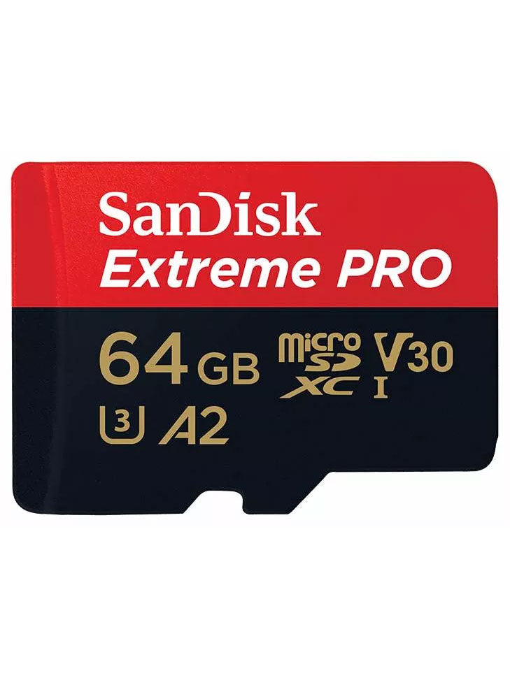 Карта памяти microsdxc uhs i u3 sandisk extreme pro 128 гб