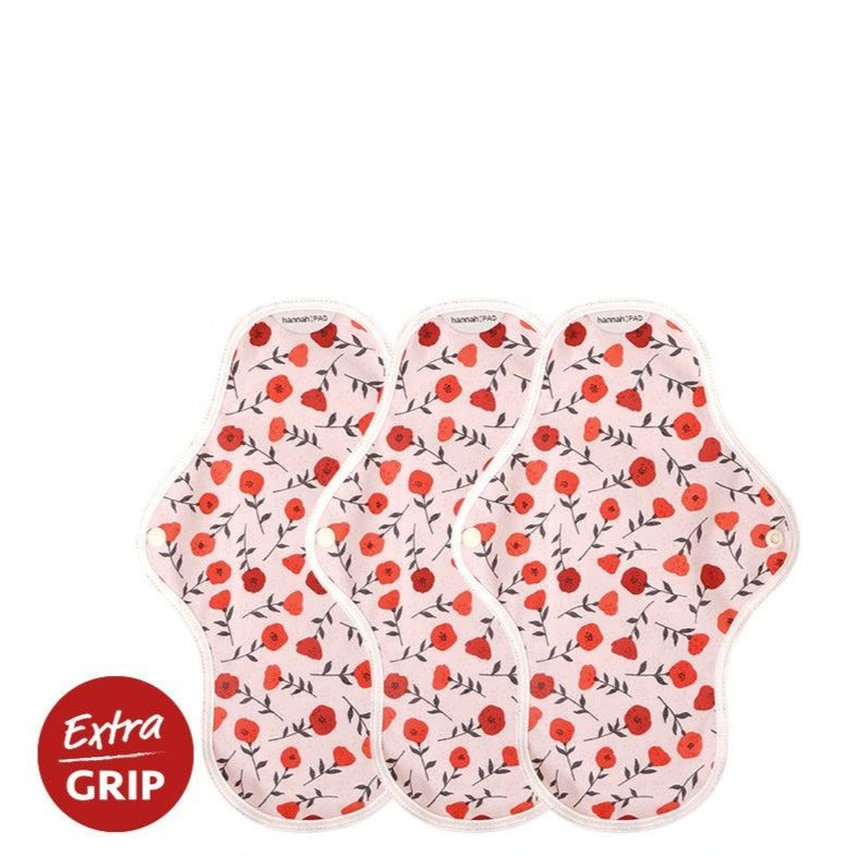 Organic Reusable Pads - 3 Pantyliners - The Brand hannah