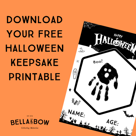 Halloween Handprint Printable
