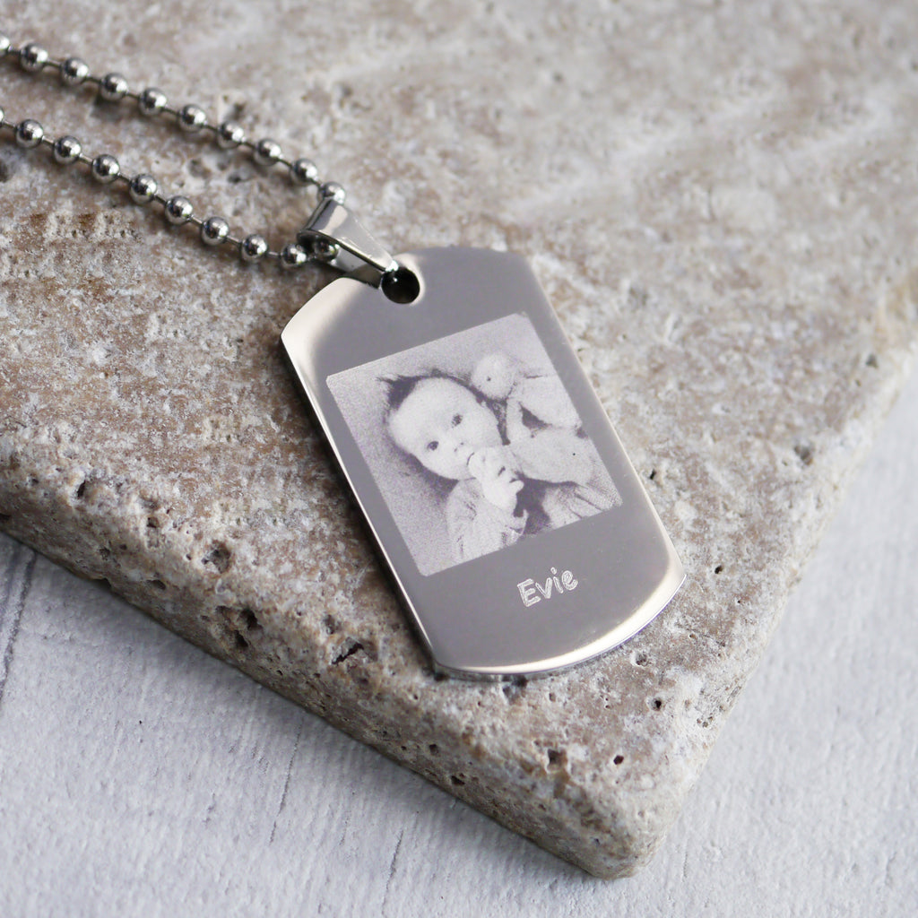 durable engraved dog tags