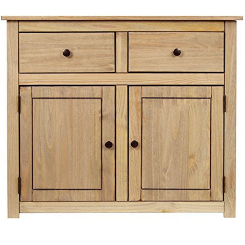 Home Discount Panama Sideboard 2 Door 2 Drawer Solid Pine