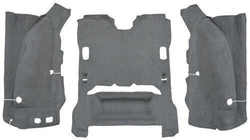 Carpet Replacement for 07-10 Jeep Wrangler [Cargo Area] - CapCity Interiors