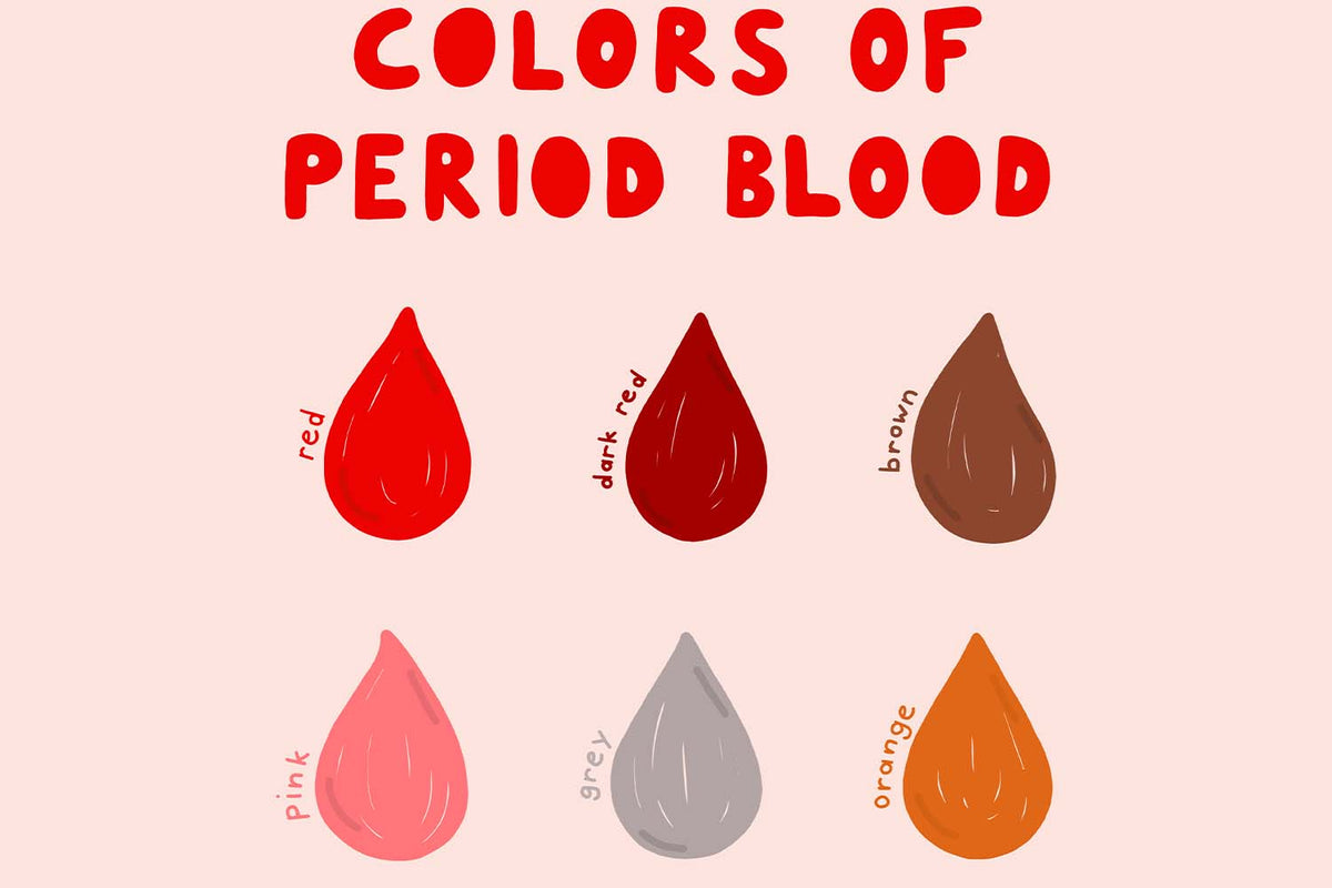 samtale Landskab alkove What Your Period Blood Color Can Tell You About Your Health — Love Wellness