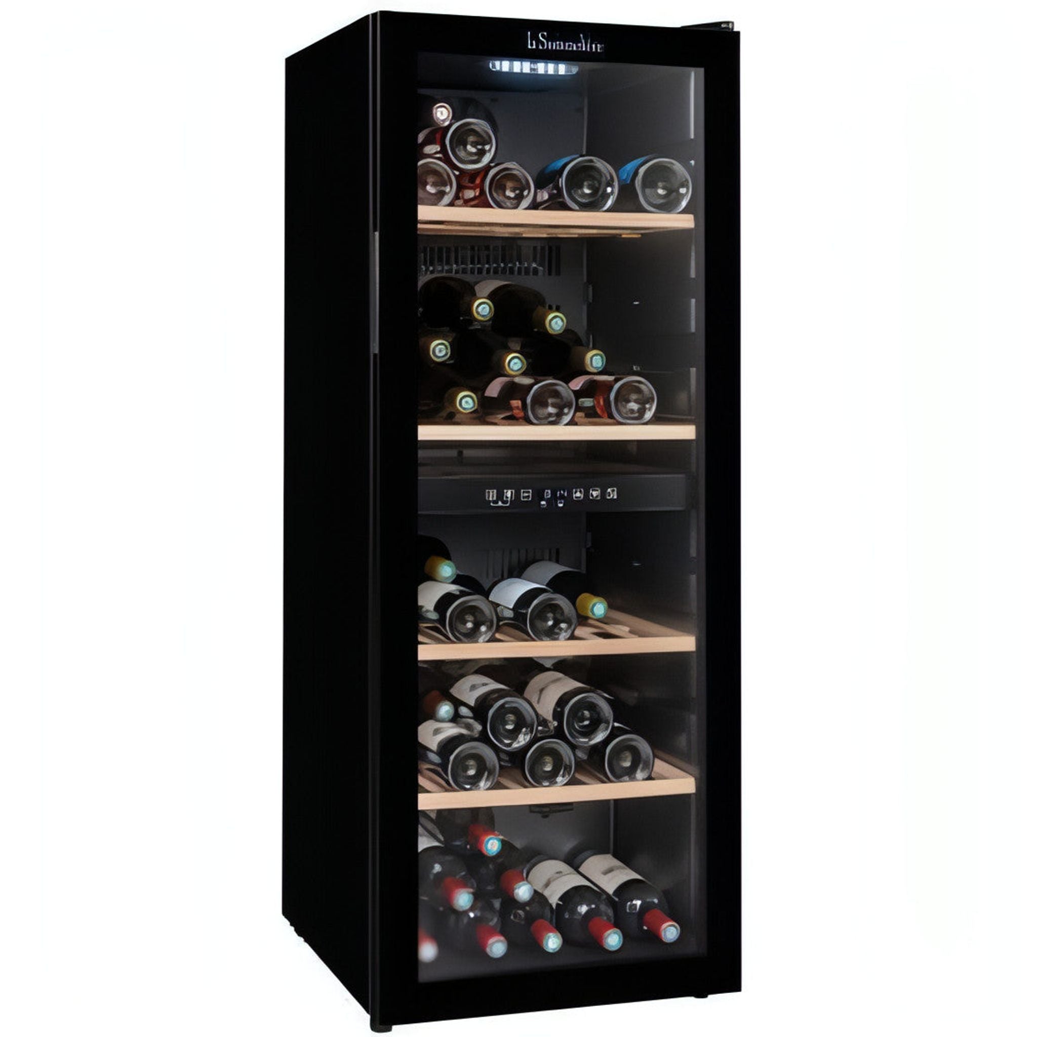La Sommeliere SLS106 - 106 Bottle - Freestanding Wine Cabinet