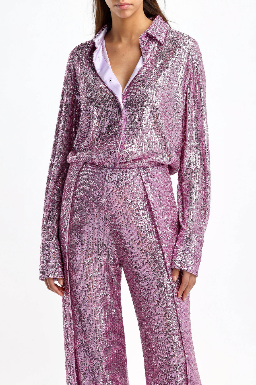 Bluse All Over Sequins in LilacTom Ford - Anita Hass