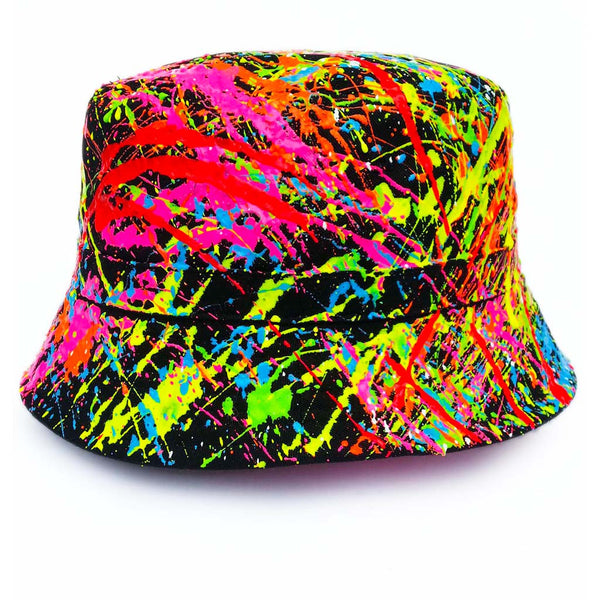 SPLAT RAVE HAT BLACK MULTI | COUCH UK