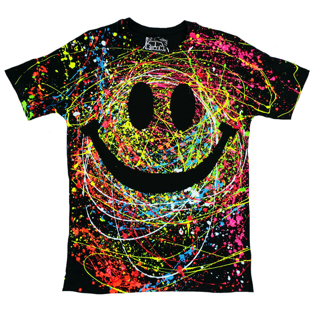 GRIN T-SHIRT BLACK | COUCH UK
