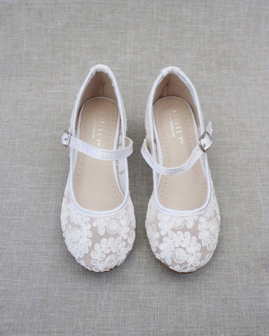 Lace mary jane on sale shoes